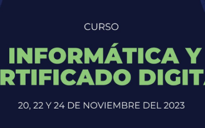 Curso de Informática y Certificado Digital