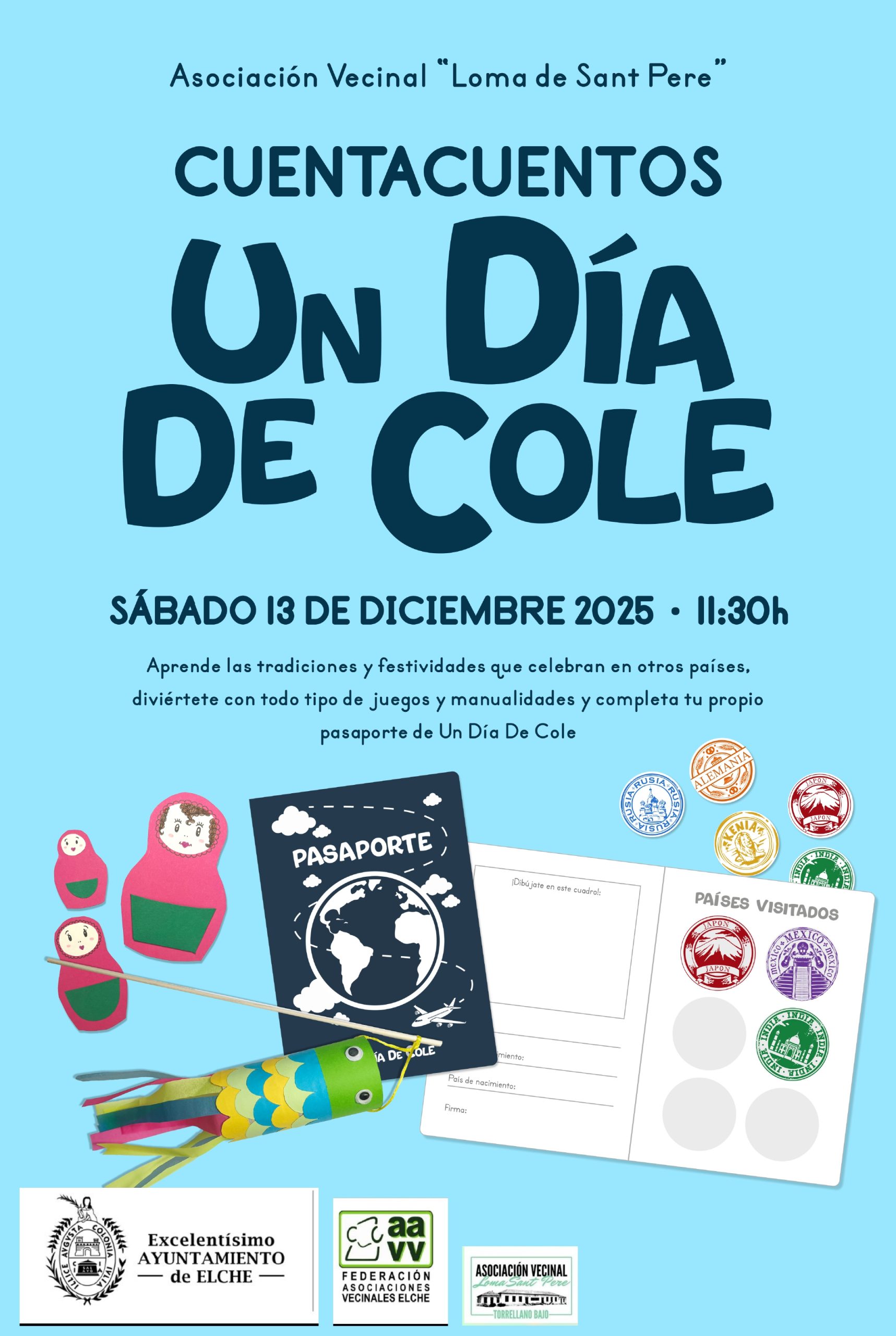 Cuentacuentos «Un Día de Cole»
